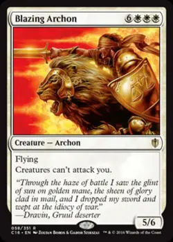 MTG - Blazing Archon - Commander 2016 Edition - Light Play - Normal - Image 1