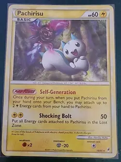 Pokemon Card Pachirisu 18/95 Call of Legends Holo Rare NM - Image 1