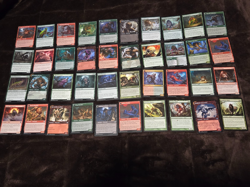 MTG Lot of 40 Creature Cards(WEREWOLVES/WOLVES)GREEN/BLACK/RED - Image 1