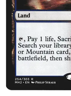 Magic The Gathering Modern Horizons 2 MH2 2021 #254 Scalding Tarn NM x1 LOT1 - Image 4