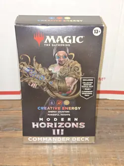 New Sealed! Magic: The Gathering - Modern Horizons 3 Commander - Creative Energy - Image 1