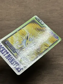 Jolteon File No. 135 Pokemon Bandai Carddass Japanese 1997 Pocket Monsters - Image 3