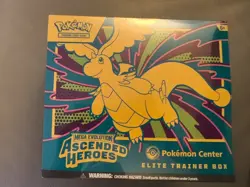 Pokemon TCG 2x Ascended Heroes Pokemon Center Elite Trainer Box ETB New In Hand - Image 2