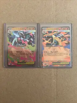 Pokemon Tin Mega Charizard Y Ex & Mega Charizard X Ex - Image 1