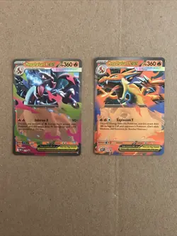 Pokemon Tin Mega Charizard Y Ex & Mega Charizard X Ex - Image 2
