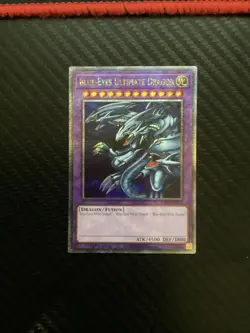 Yugioh | Blue-Eyes Ultimate Dragon | RA03 | Quarter Century Rare | 1st | NM - Image 1