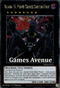 Yu-Gi-Oh ! Numero 15 : Poupee Truquee Broyeur Geant MP24-FR032 VF/QUARTER - Image 1