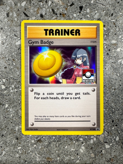 Pokemon TCG Cards Gym Badge XY208 (Sabrina) Black Star Promo Holo NM-M - Image 1