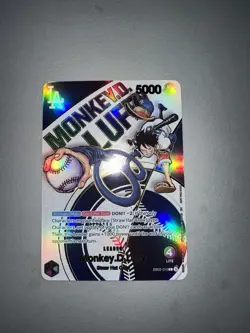 One Piece Card LA Dodgers Luffy Promo Card Unused for ※Proxy Card for Display - Image 1