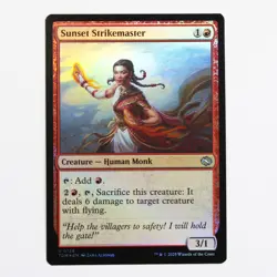 Sunset Strikemaster 126 - MTG - Tarkir: Dragonstorm - NM Foil - Image 1