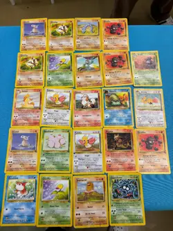 lot 23 Collection Carte Pokemon bloc wizard set de base jungle fossile - Image 1