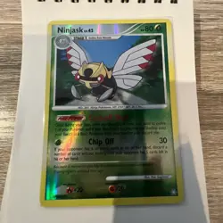 Pokemon TCG Nintendo 2008 Legends Awakened Ninjask 67/146 - Image 1