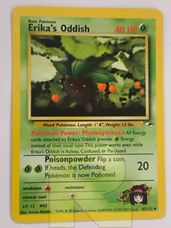Erika's Erika ® Gym Heroes 47/132 ® Non Comune ® Pokemon ® Inglese ® EX - Image 1