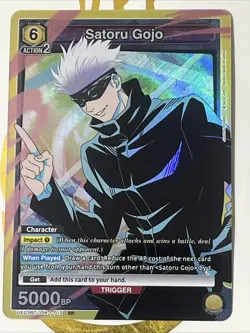 Satoru Gojo [SR] UE03BT/JJK-1-012 Jujutsu Kaisen Vol.1 Union Arena Holo Foil - Image 1