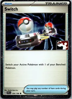 Switch - 194/198 Prize Pack Series Cards Common Holo NM - Image 1