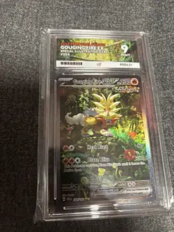 ACE 9 Gouging Fire EX 204/162 Temporal Forces SIR Holo Pokemon Card - Mint - Image 1