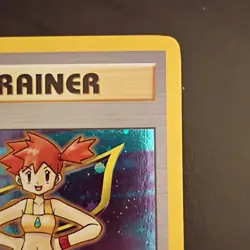 Pokemon Misty Gym Heroes 18/132 Holo Rare Trainer Card Wizards 2000 Unlimited - Image 3