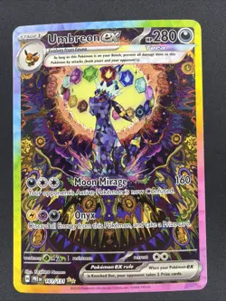 Umbreon ex 161/131 Prismatic Evolutions Special Illustration Rare Pokemon Card - Image 1