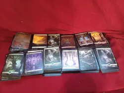 MTG 450ish Full Art Land Foil Lot Collection Gift Commander Forest Heavy - Image 1