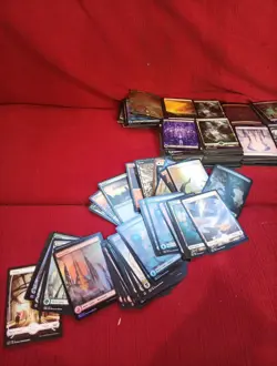 MTG 450ish Full Art Land Foil Lot Collection Gift Commander Forest Heavy - Image 2