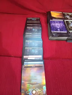 MTG 450ish Full Art Land Foil Lot Collection Gift Commander Forest Heavy - Image 3