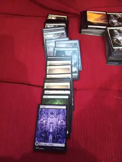 MTG 450ish Full Art Land Foil Lot Collection Gift Commander Forest Heavy - Image 4