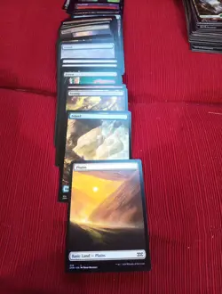 MTG 450ish Full Art Land Foil Lot Collection Gift Commander Forest Heavy - Image 5