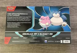 Pokemon Snorlax Ex & Blissey Ex Special Collection Box FACTORY SEALED - Image 2