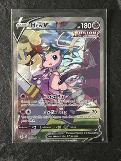 Mew v 251/264 Fusion Strike Alternate Art Pokemon TCG - Brand New - Near Mint - Image 1
