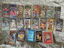 Pokemon Sealed Packs Bundle/ Joblot / Top Loaded And Sleeved Collection - Image 1