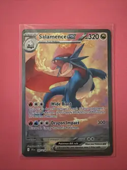 Pokemon TCG Salamence EX Journey Together Full Art 187/159 SIR MINT! - Image 1