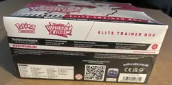 Pokemon Scarlet and Violet White Flare Elite Trainer Box ETB Factory Sealed - Image 3