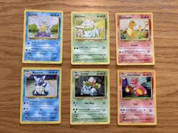 Pokemon Classic Collection - Charmander, Bulbasaur, Squirtle + Middle Evolutions - Image 1
