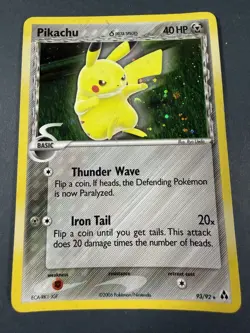 Pikachu Delta Species Holo 93/92 Legend Maker. Pokemon LP - Image 1