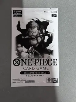 One Piece Card Game - Welcome Pack Vol 2 - Sealed - Image 1