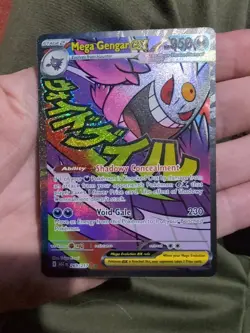 Mega Gengar Ex Ma 269/217 Pokemon Card Assended Heros Full Art Mint Condition - Image 1