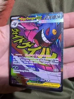 Mega Gengar Ex Ma 269/217 Pokemon Card Assended Heros Full Art Mint Condition - Image 3