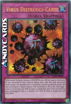 VIRUS DISTRUGGI-CARTE • (Crush Card Virus) • Ultra R • LCKC IT046 • 1Ed • Yugioh - Image 1
