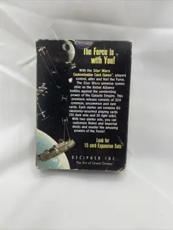 1995 Star Wars Customizable Card Game - Premiere, Unlimited Edition Starter Set - Image 3