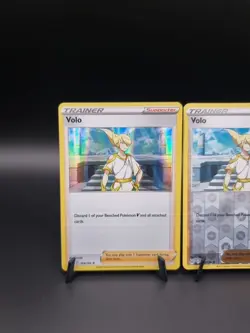 169/196 Volo Holo Rare & Reverse Holo Rare Card Pokemon TCG Lost Origin Bundle - Image 2