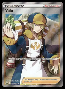 Pokemon Cards Volo 151/159 Crown Zenith Rare Ultra NM *2 - Image 1