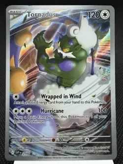 Tornadus SVP210 - Illustration Rare - Scarlet & Violet Promo Pokemon Card NM - Image 1