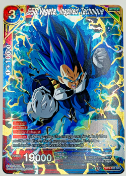 SSB Vegeta, Inspired Technique SR | Dragon Ball Super Card Game | LP - Image 1