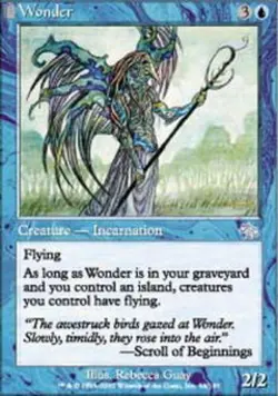 MTG magic cards 1x Wonder Judgment Heavy Play, English - Image 1
