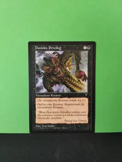 Dunkles Privileg / Dark Privilege - MTG Magic - Image 1