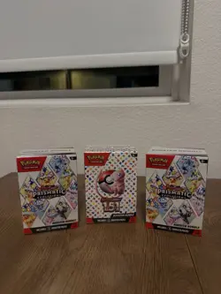 Pokemon Booster Bundle Lot Factory Sealed: 1 x 151 , 2 x Prismatic Evolutions - Image 2