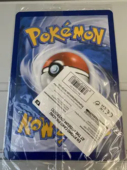 Pokemon "Pikachu At The Museum" Jumbo Promo Card New & Sealed⚡ - Image 2