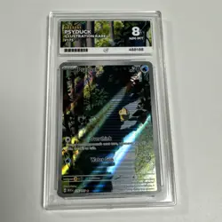 Psyduck 151 Full Art 175/165 Ace 8 Near Mint Pokemon Card English - Image 1