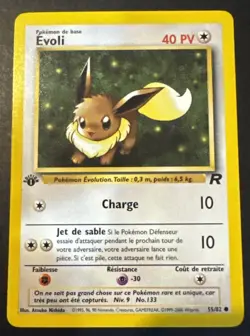 Pokemon 1st Edition Team Rocket French Set Of 6 Cards. NM - Image 2