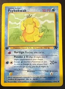 Pokemon 1st Edition Team Rocket French Set Of 6 Cards. NM - Image 3